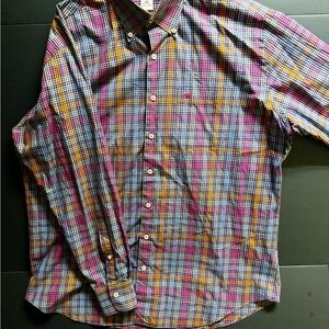 Peter Millar Button Down Men’s XL Multi Color Casual Dress Shirt